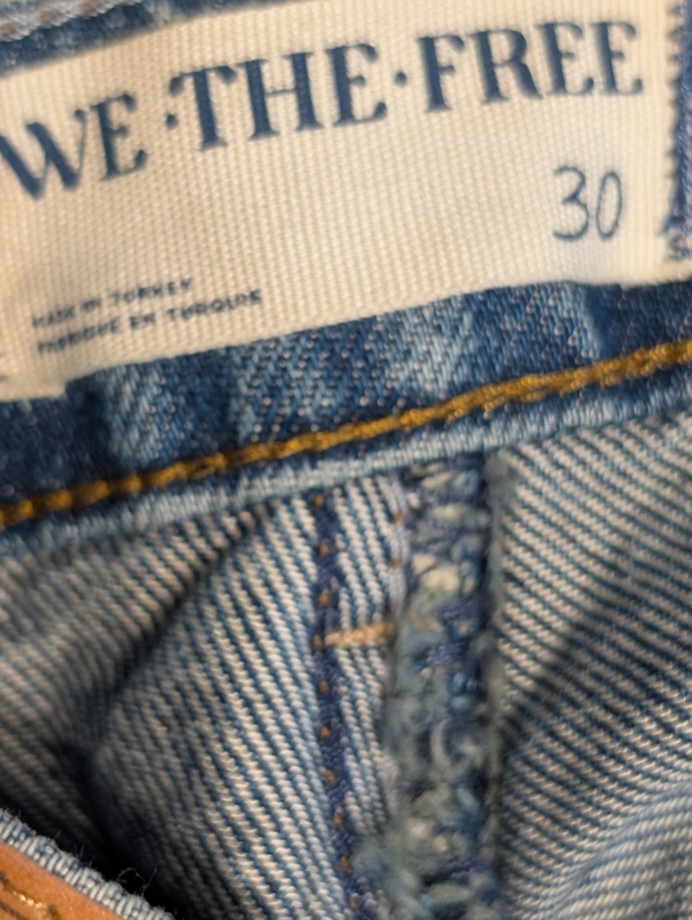 We The Free Zane Midrise Jeans *30 * NWOT - Picture 5 of 5